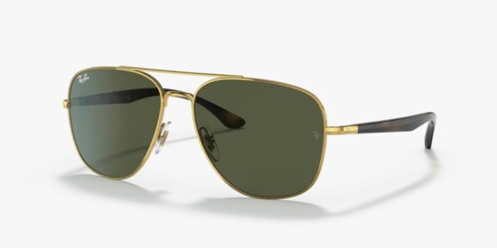 culos de Sol Ray Ban RB3683 001/31 - Ouro Unisex